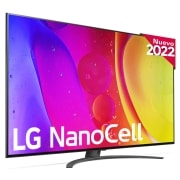 LG Televisor LG 4K Nanocell, Procesador de Gran Potencia 4K a5 Gen 5, compatible con formatos HDR 10, HLG y HGiG, Smart TV webOS22, 75NANO816QA