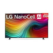 LG 75 pulgadas TV LG NANOCELL 4K serie AI NANO81  con Smart TV WebOS24, 75NANO81T6A