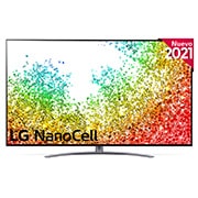 Vista frontal del LG NanoCell TV