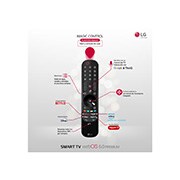 LG 8K NanoCell, SmartTV webOS 6.0, Procesador Inteligente 8K α9 Gen4 con AI, HDR Dolby Vision, DOLBY ATMOS [Clase de eficiencia energética G], 75NANO966PA