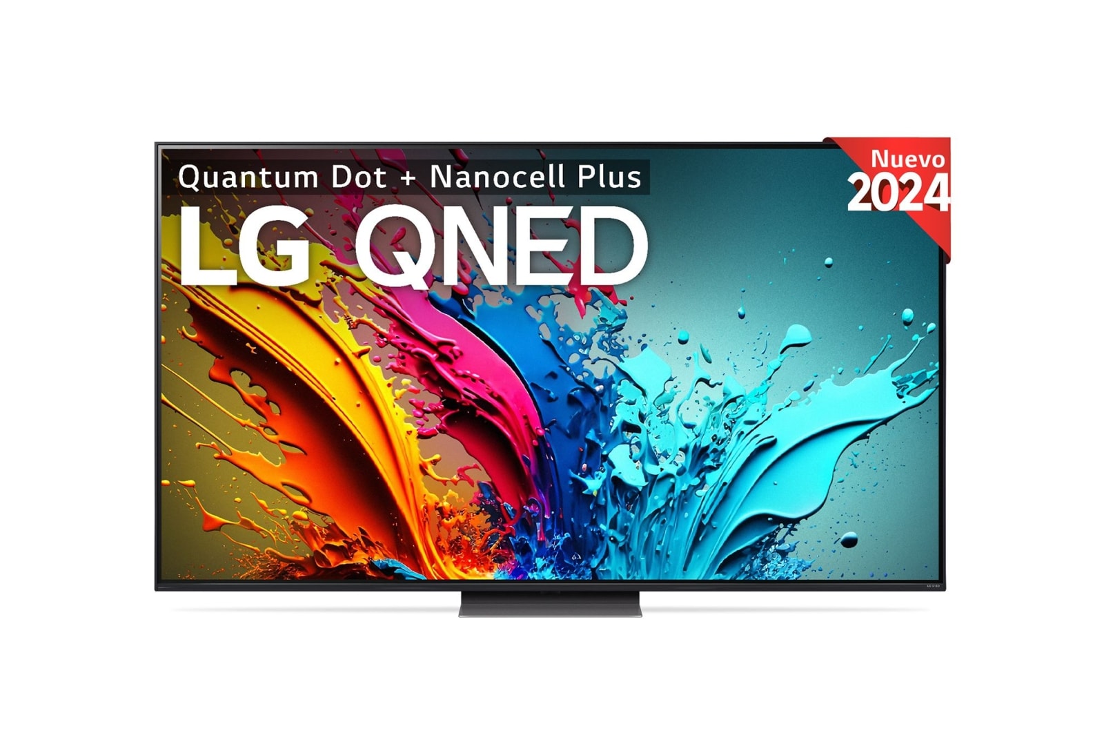 LG 75 pulgadas TV LG QNED 4K serie AI QNED87  con Smart TV WebOS24, 75QNED87T6B