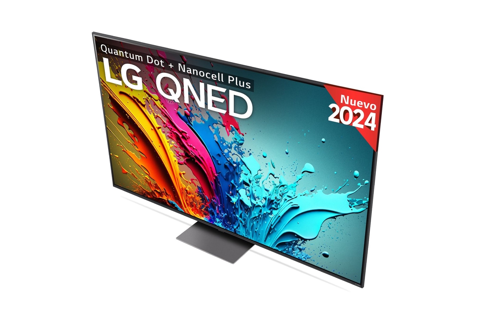 LG 75 pulgadas TV LG QNED 4K serie AI QNED87  con Smart TV WebOS24, 75QNED87T6B