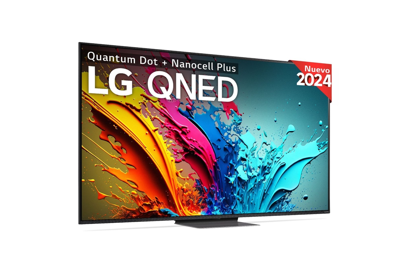 LG 75 pulgadas TV LG QNED 4K serie AI QNED87  con Smart TV WebOS24, 75QNED87T6B