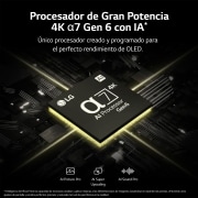 LG TV LG  OLED 4K de 55'' B3, Procesador Gran Potencia, Dolby Vision / Dolby ATMOS, Smart TV webOS23, el mejor TV para Gaming., OLED55B36LA