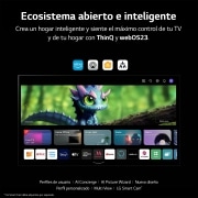 LG TV LG  OLED 4K de 55'' B3, Procesador Gran Potencia, Dolby Vision / Dolby ATMOS, Smart TV webOS23, el mejor TV para Gaming., OLED55B36LA