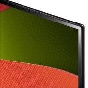 Imagen en primer plano de LG OLED TV, OLED B4 mostrando el borde superior