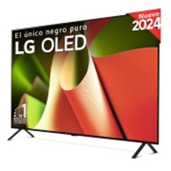 Vista lateral derecha de LG OLED TV, OLED B4
