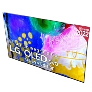 LG Televisor LG  4K OLED evo Gallery Edition, Procesador Inteligente de Máxima Potencia 4K a9 Gen 5 con IA, compatible con el 100% de formatos HDR, HDR Dolby Vision, Dolby Atmos, Smart TV webOS22, el mejor TV para Gaming.  Ideal para colgar en la pared., OLED55G26LA