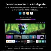 LG TV LG  OLED evo 4K de 55'' G3, Procesador Máxima Potencia, Dolby Vision / Dolby ATMOS, Smart TV webOS23, el mejor TV para Gaming. Perfecta Integración en Pared., OLED55G36LA