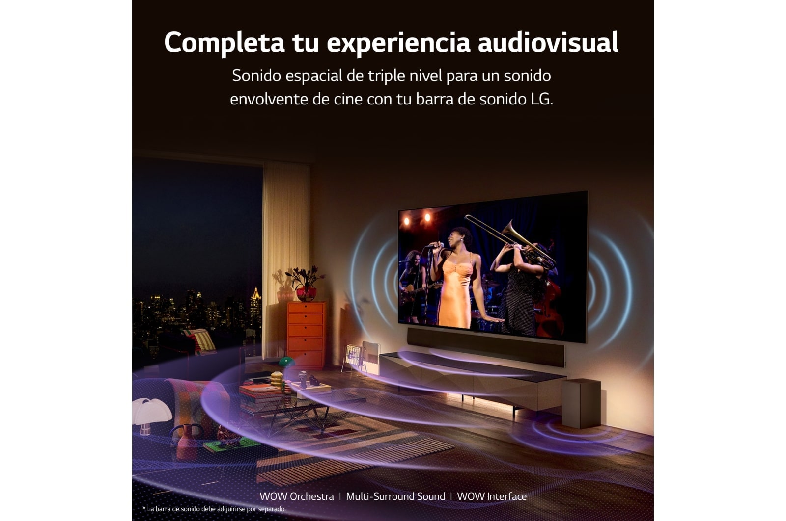 LG TV LG  OLED 4K de 65'' B3, Procesador Gran Potencia, Dolby Vision / Dolby ATMOS, Smart TV webOS23, perfecto para Gaming., OLED65B36LA