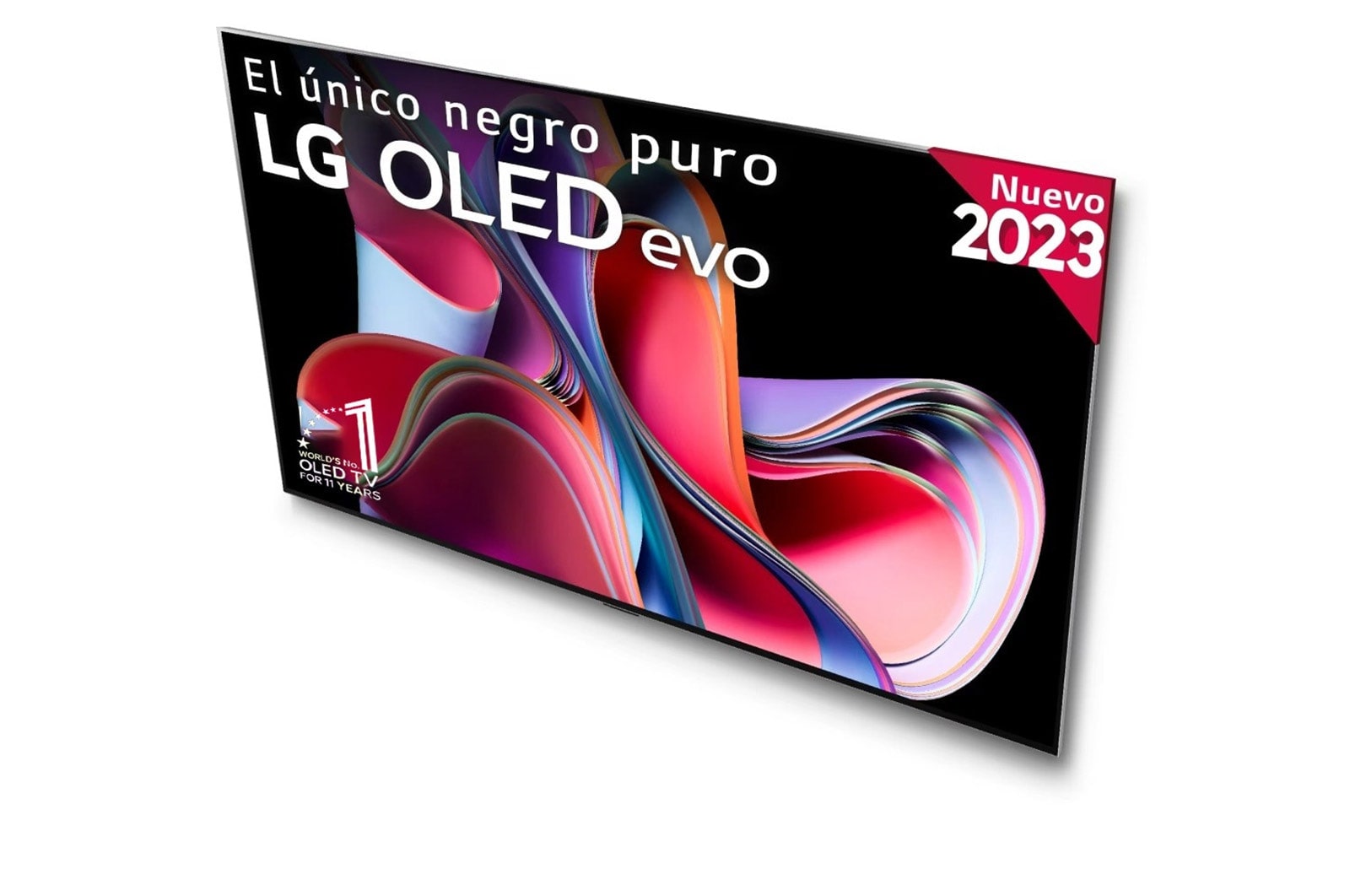LG TV LG OLED evo 4K de 65'' G3, Procesador Máxima Potencia, Dolby Vision / Dolby ATMOS, Smart TV webOS23, el mejor TV para Gaming. Perfecta Integración en Pared., OLED65G36LA