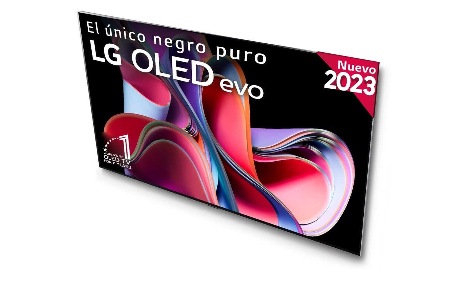 LG TV LG  OLED evo 4K de 83'' G3, Procesador Máxima Potencia, Dolby Vision / Dolby ATMOS, Smart TV webOS23, el mejor TV para Gaming. Perfecta Integración en Pared., OLED83G36LA