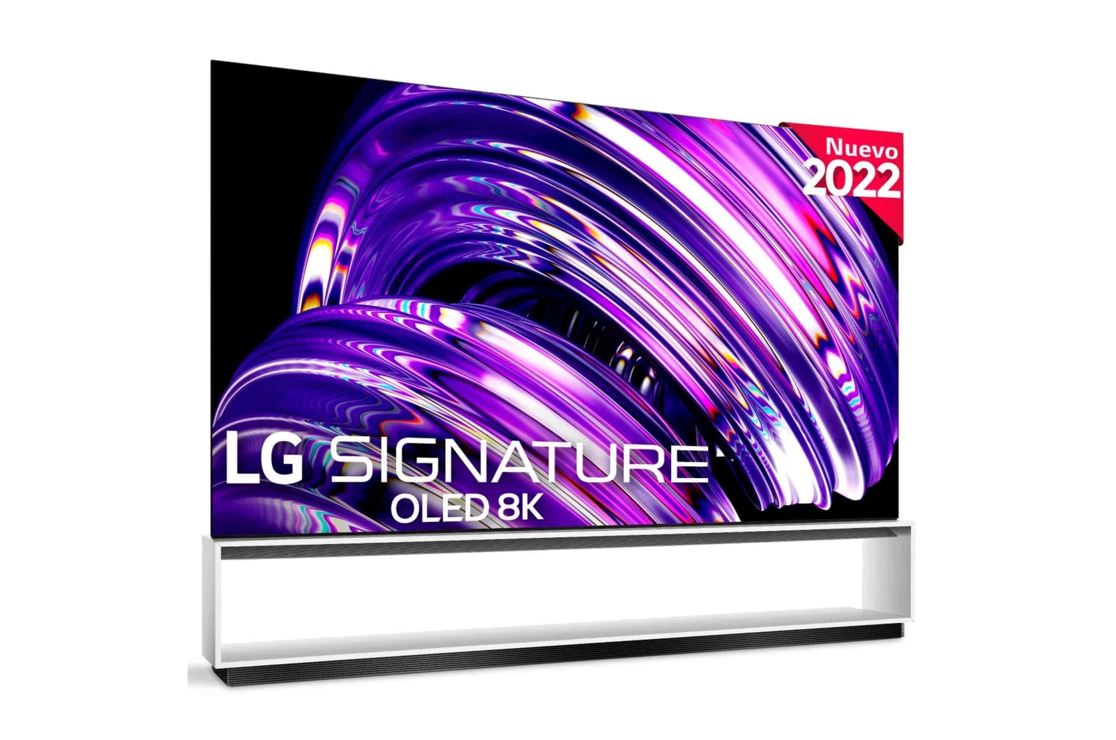 LG Televisor LG SIGNATURE 8K OLED, Procesador Inteligente de Máxima Potencia 8K a9 Gen 5 con IA, compatible con el 100% de formatos HDR, HDR Dolby Vision, Dolby Atmos, Smart TV webOS22, el mejor TV para Gaming., OLED88Z29LA