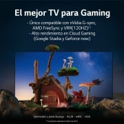 LG Televisor LG  4K OLED evo Gallery Edition, Procesador Inteligente de Máxima Potencia 4K a9 Gen 5 con IA, compatible con el 100% de formatos HDR, HDR Dolby Vision, Dolby Atmos, Smart TV webOS22, el mejor TV para Gaming.<br>Ideal para colgar en la pared., OLED97G29LA