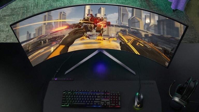 La imagen muestra la pantalla de juego en el monitor
