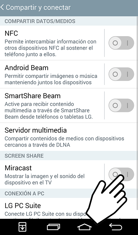 salida de sonido