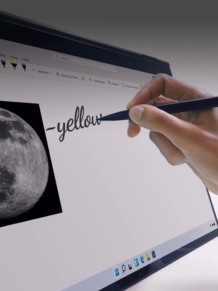 Esto es una animación para presentar el nuevo producto Gram Pro 2 en 1.