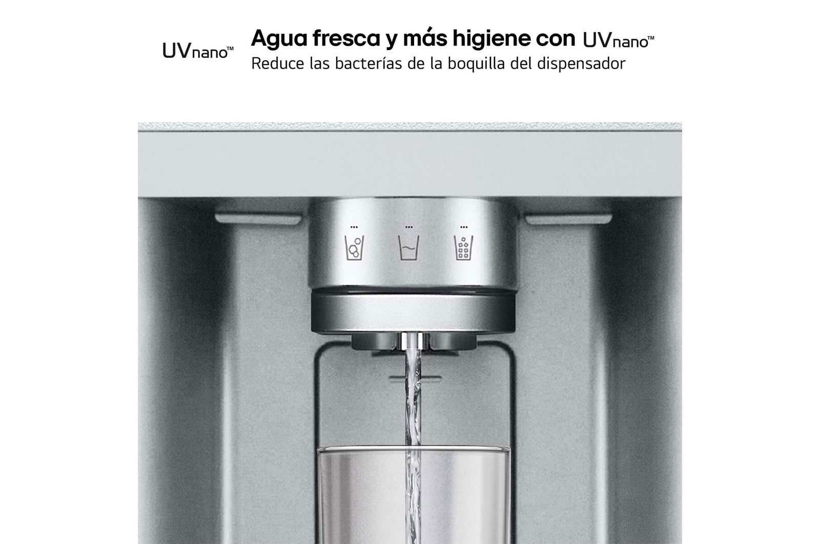 LG Frigorífico American Combi InstaView ?, Clasificación E, 638 L, Acero texturizado antihuellas, GMG960MBEE