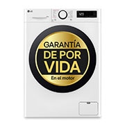LG Lavadora inteligente AI Direct Drive. TurboWash 360o, Vapor, 13kg , 1400rpm Un 20% más eficiente que A, Serie 600, F4WR6013A0W