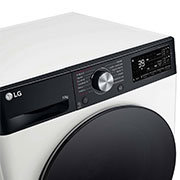 LG Lavadora inteligente AI Direct Drive. TurboWash 360o, Autodosificación,  10kg ,  1400rpm Un 10% más eficiente que A, Serie 750, F4WR7510AGH
