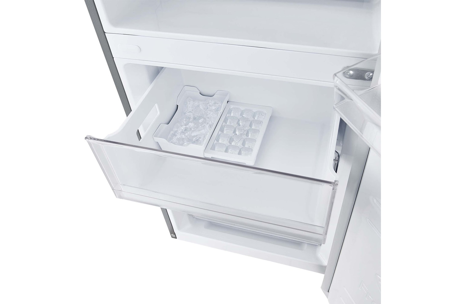LG Frigorífico Combi Door Cooling+, 2 metros , Clasificación A, capacidad de 419L, Inox antihuellas , serie P-600, GBP62PZNAC