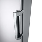 LG Congelador 1 Puerta Total No Frost Smart Inverter, Clasificación E, 355 L, <br> Inox antihuellas, GFT41PZGSZ