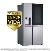 LG Frigorífico Side By side  Serie 900, Instaview Door-In-Door, con Craft Ice, Acero texturizado antihuellas.  D, 628 L, GSXE90MBDD.AMBQEUR