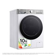 LG Lavasecadora inteligente AI Direct Drive?, Turbowash 360o, Autodosificación 13/7kg, 1400rpm,  Un 10% más eficiente que A(lavado) /D(secado) Blanca, Serie 950, F4DR9513A2W