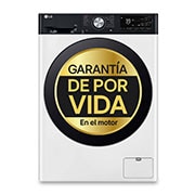 LG Lavadora 9kg   1400rpm , Un 10% más eficiente que A, TurboWash 360o- Dosificador automático detergente, F4WR7509AGH