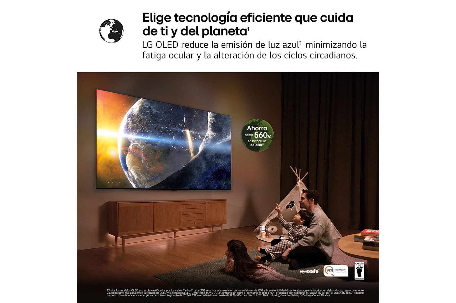 LG Smart TV LG OLED evo AI C5 48 pulgadas 4K 2025, OLED48C5ELB