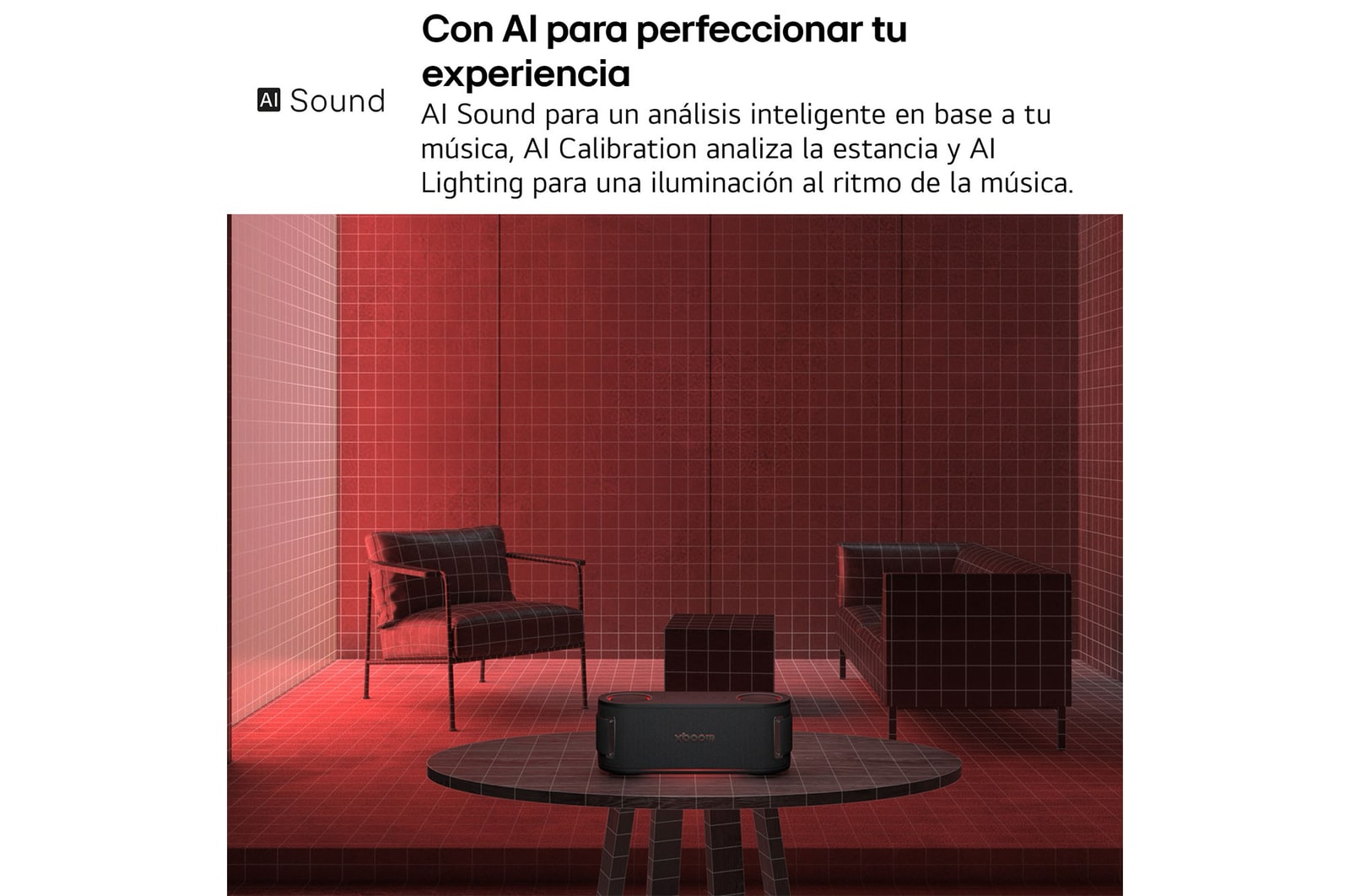 LG xboom Bounce by will.i.am | Altavoz Bluetooth | xboom Signature Sound con radiadores pasivos ascendentes, BOUNCE