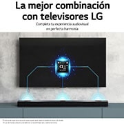 LG Barra de sonido Inteligente LG S95QR con 810W de potencia, 9.1.5 canales, 5 altavoces Atmos verticales y altavoces traseros incluidos. Sonido envolvente Dolby Atmos, dst:X, IMAX Enhanced, Hi-Res 24bits/96kHz y Meridian Horizon., S95QR