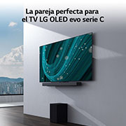 LG Barra de sonido para TV - LG SC9S, Bluetooth, 400W, 3.1.3  canales con Subwoofer, Dolby Atmos, DTS:X, IA Ready, Gris Oscuro, SC9S