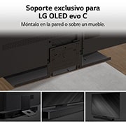 LG Barra de sonido para TV - LG SC9S, Bluetooth, 400W, 3.1.3  canales con Subwoofer, Dolby Atmos, DTS:X, IA Ready, Gris Oscuro, SC9S