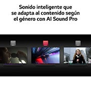 LG Barra de sonido para TV - LG SC9S, Bluetooth, 400W, 3.1.3  canales con Subwoofer, Dolby Atmos, DTS:X, IA Ready, Gris Oscuro, SC9S