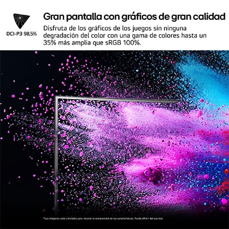 LG UltraGear? de 27 pulgadas Monitor Gaming OLED QHD de 240Hz | 0.03ms de tiempo de respuesta, Compatible con G-SYNC?, FreeSync? Premium Pro, 27GS95QE-B