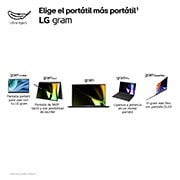 LG gram de 14 pulgadas Laptop Ligero de 16GB RAM Intel? Core? Ultra 5 | Windows 11, Pantalla IPS Antirreflejo, 14Z90S-G.AA55B