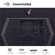 LG Monitor Gaming LG UltraGear? de 27 pulgadas | 4K UHD de 144Hz IPS con tiempo de respuesta de 1ms (GtG), Compatible con G-SYNC? y FreeSync? Premium, 27GR93U-B