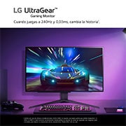 LG UltraGear? de 27 pulgadas Monitor Gaming OLED QHD de 240Hz | 0.03ms de tiempo de respuesta, Compatible con G-SYNC?, FreeSync? Premium Pro, 27GS95QW-B.EEU