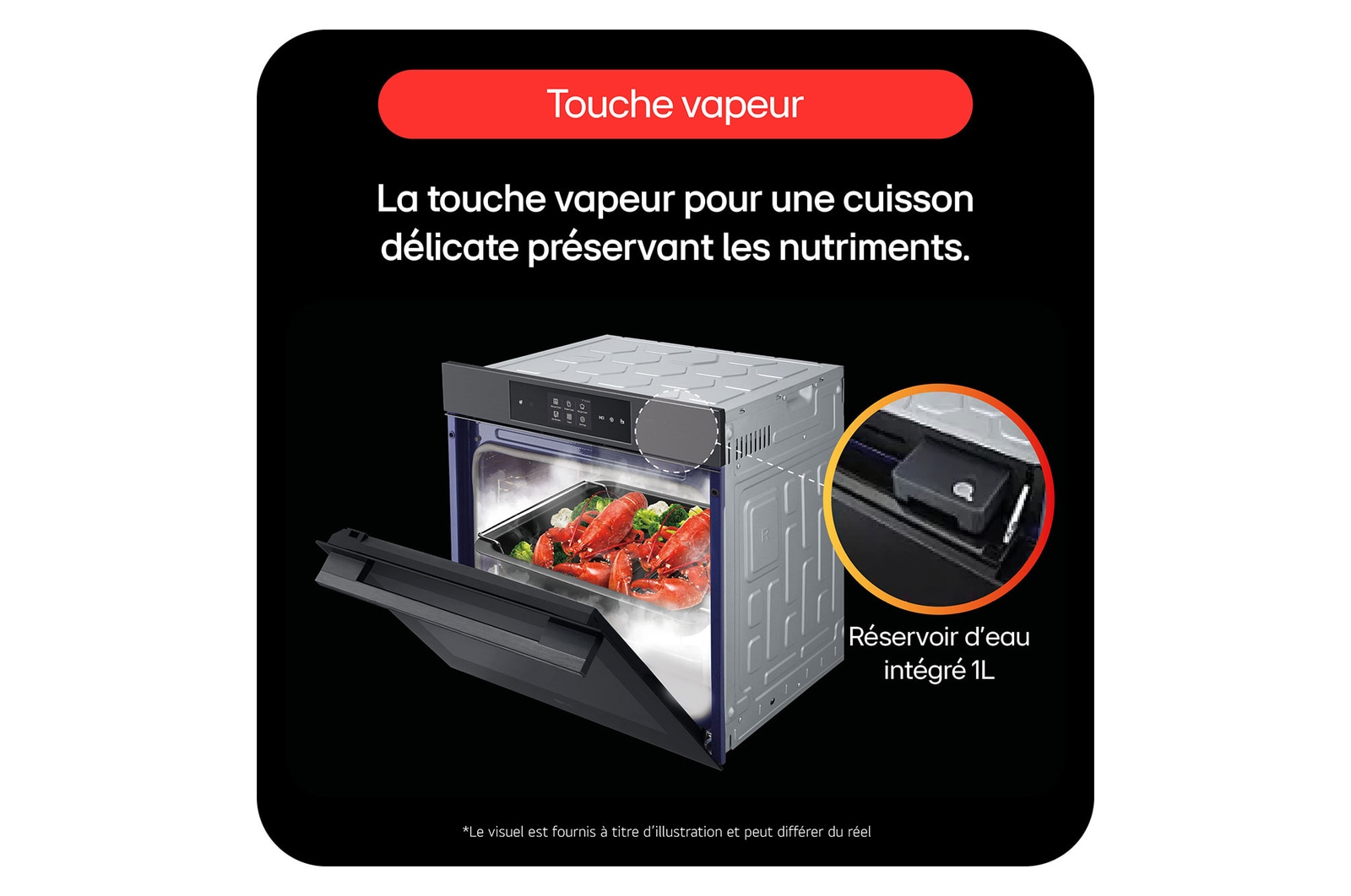 Mode Pizza pour pizzas maison, fra?ches ou surgelées, cro?te croustillante, cuisson jusqu’à 300℃.