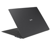 Vue arrière à +30?degrés et étui semi-ouvert