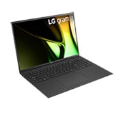 Vue latérale à +30?degrés et couvercle ouvert