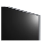 Gros plan sur le bord supérieur ultra-fin du LG OLED M3