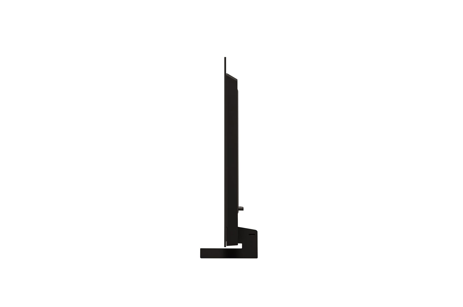 Vue latérale de la TV OLED evo LG, OLED C4