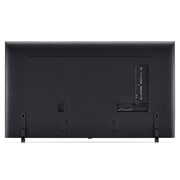 Vue arrière de la TV LG QNED, QNED85