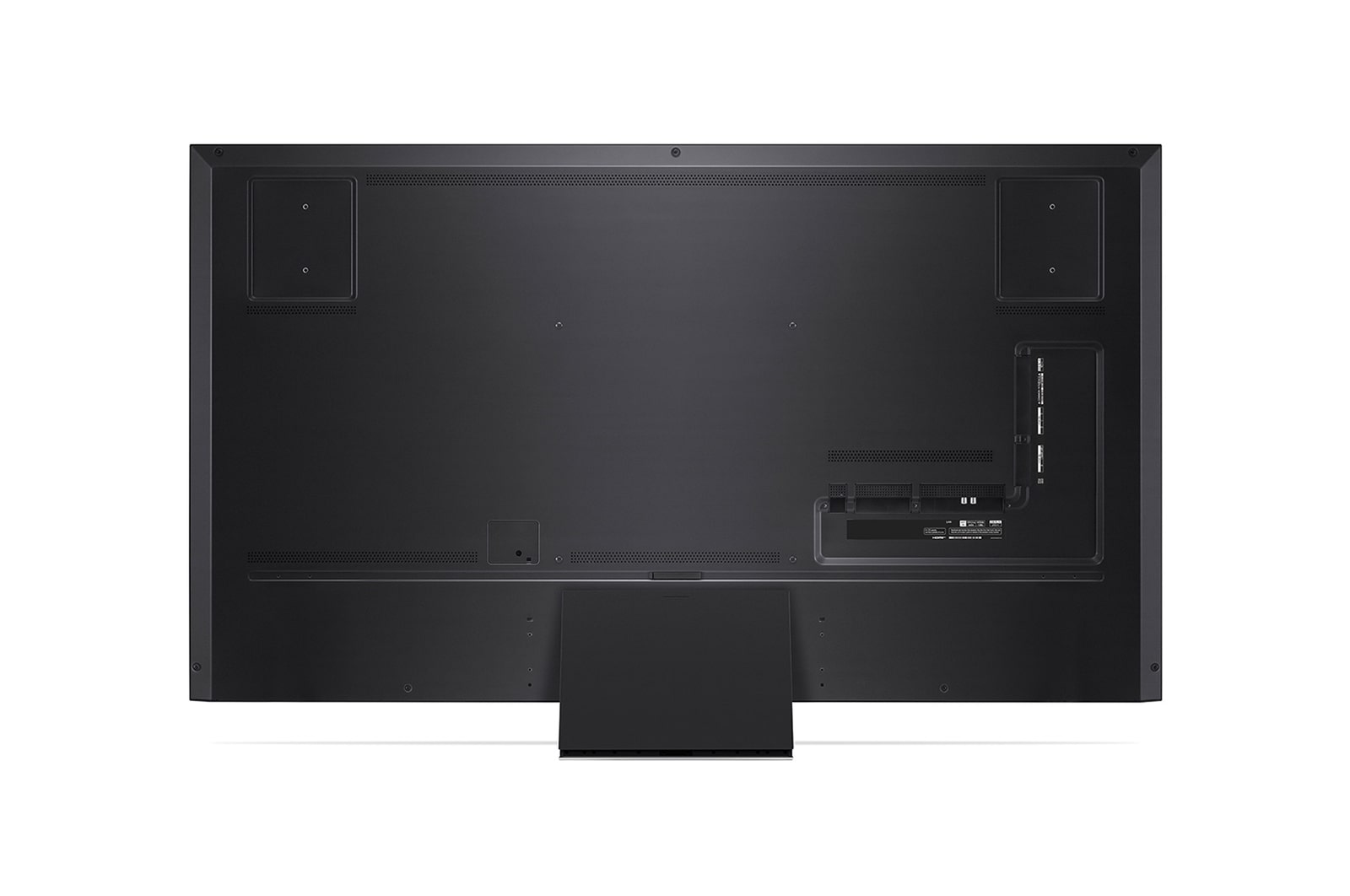 Vue latérale de la TV LG QNED, QNED90