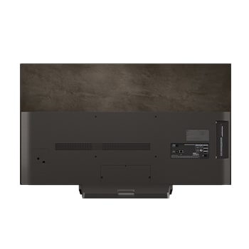 Rear view of LG OLED evo AI C5 4K Smart TV.