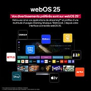 LG TV LG OLED evo G5 | 2025 | 55'' (139 cm) | 4K UHD | Processeur α11 AI 4K Gen2, LG OLED55G56LS