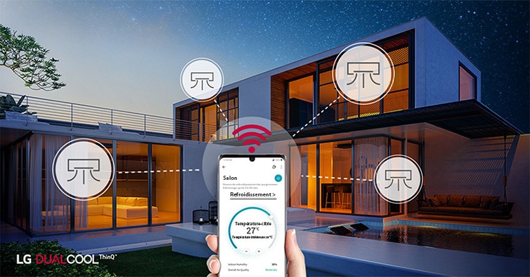 Contr?ler tous les climatiseurs d’un logement avec un smartphone