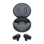 LG TONE Free T60 | écouteurs Bluetooth True Wireless | réduction active du bruit | Uvnano | IPX4 | Son par Meridian, LG TONE-T60Q